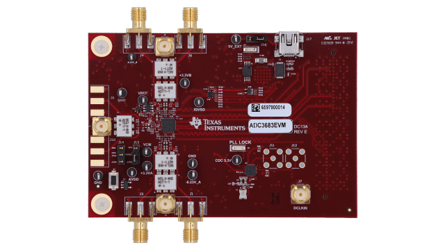 ADC3683-SEP Image of ADC3683EVM