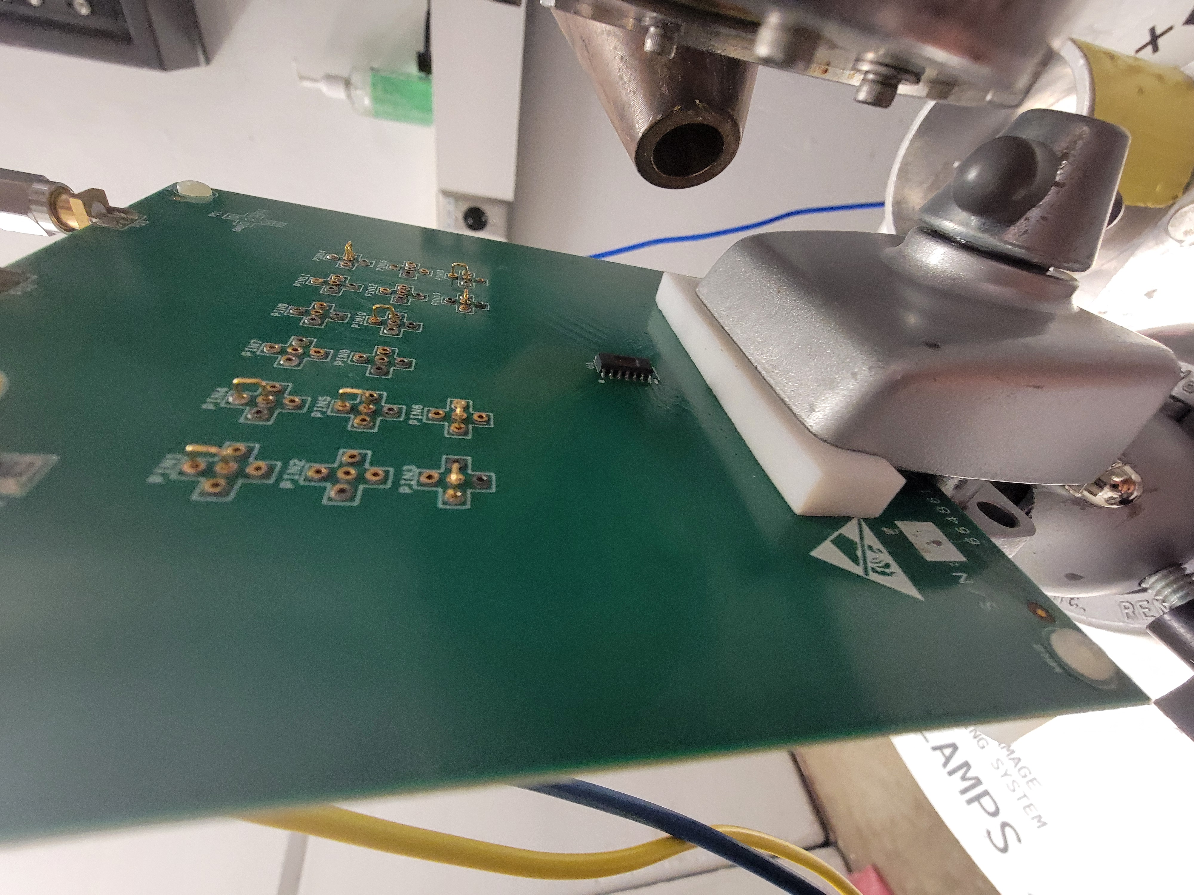 THVD9491-SEP THVD9491-SEP Evaluation Board at the TAMU K500 Cyclotron Facility