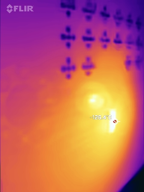  SN55LVTA4-SEP Thermal Image for SEL
