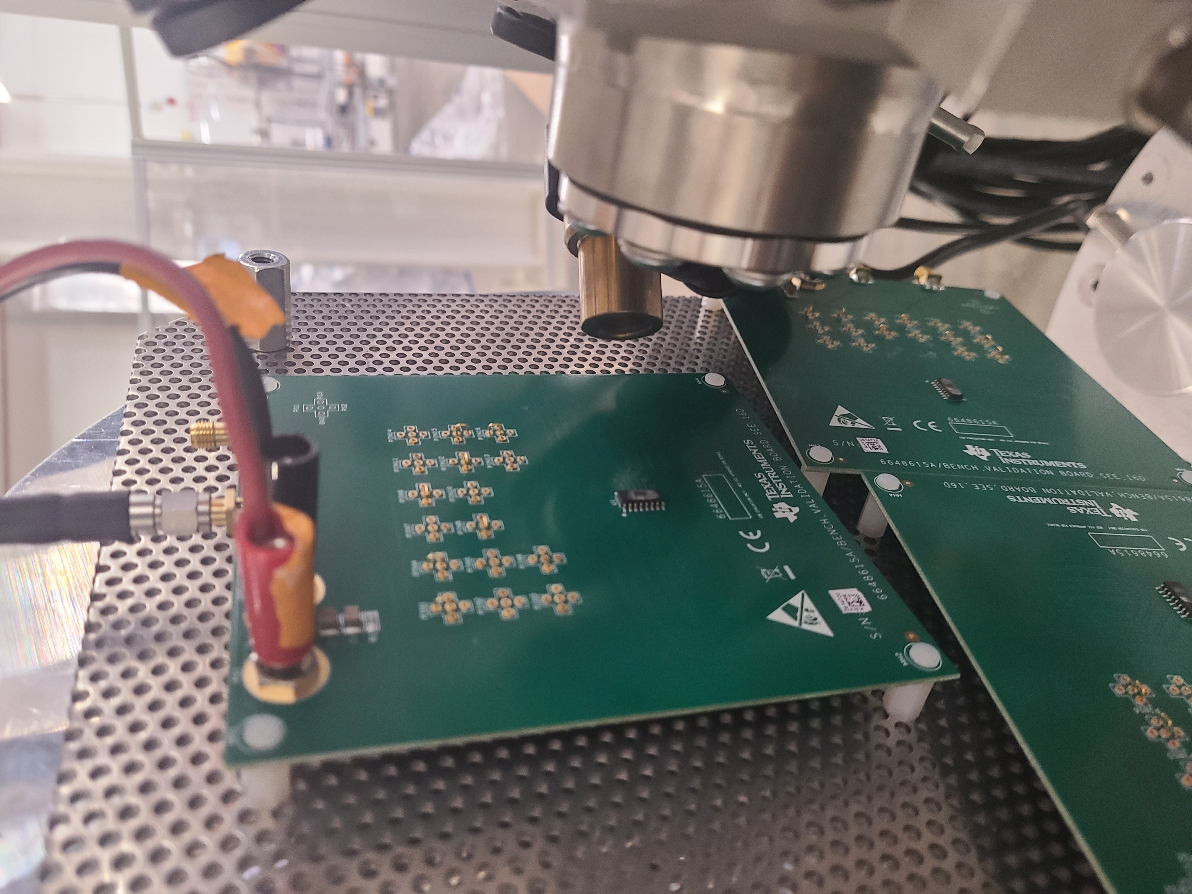  SN55LVTA4-SEP Evaluation Board at the MSU Facility
