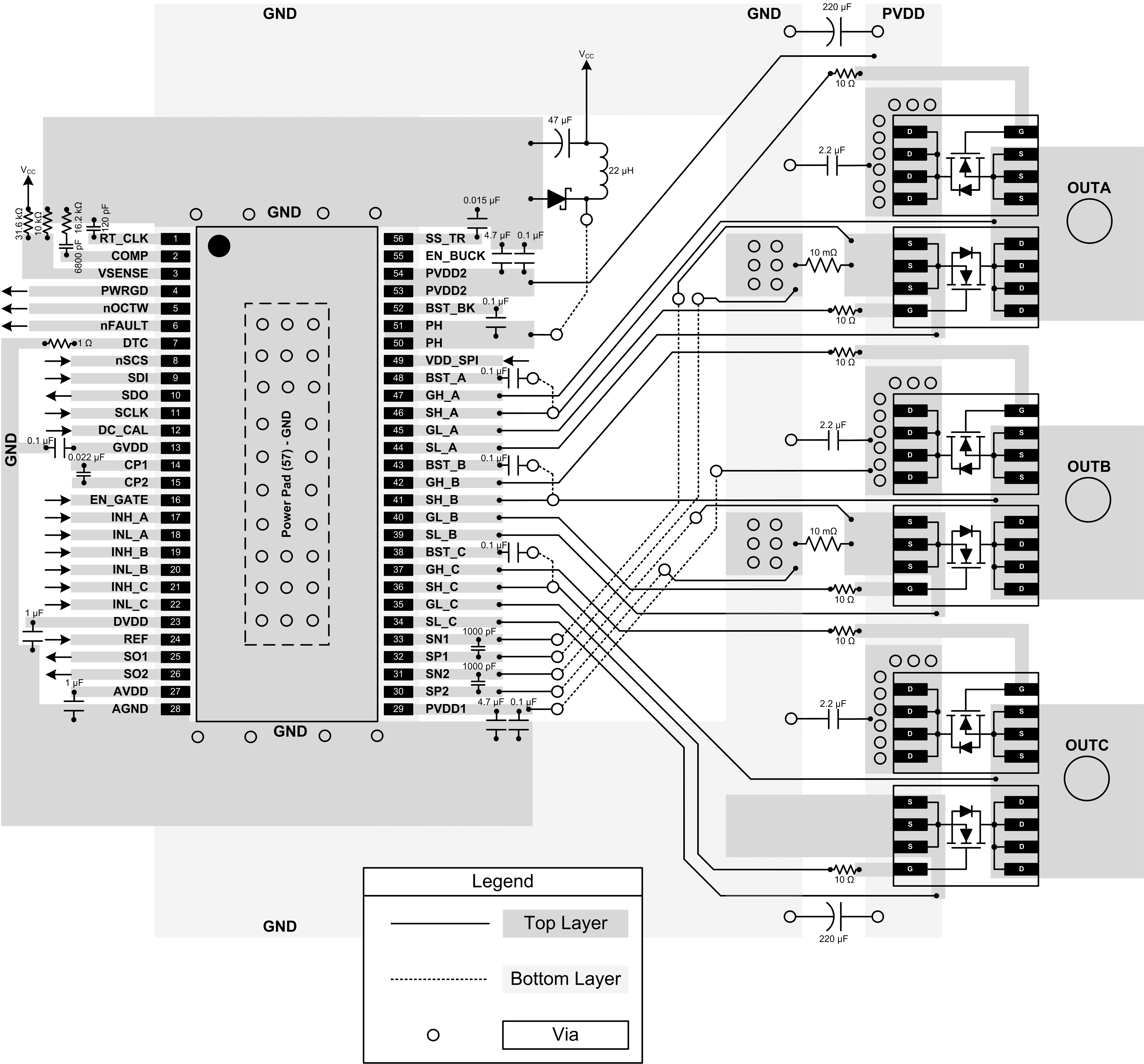 DRV8301-Q1 layout_slos719.png