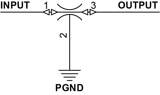  Feedthrough capacitor.
