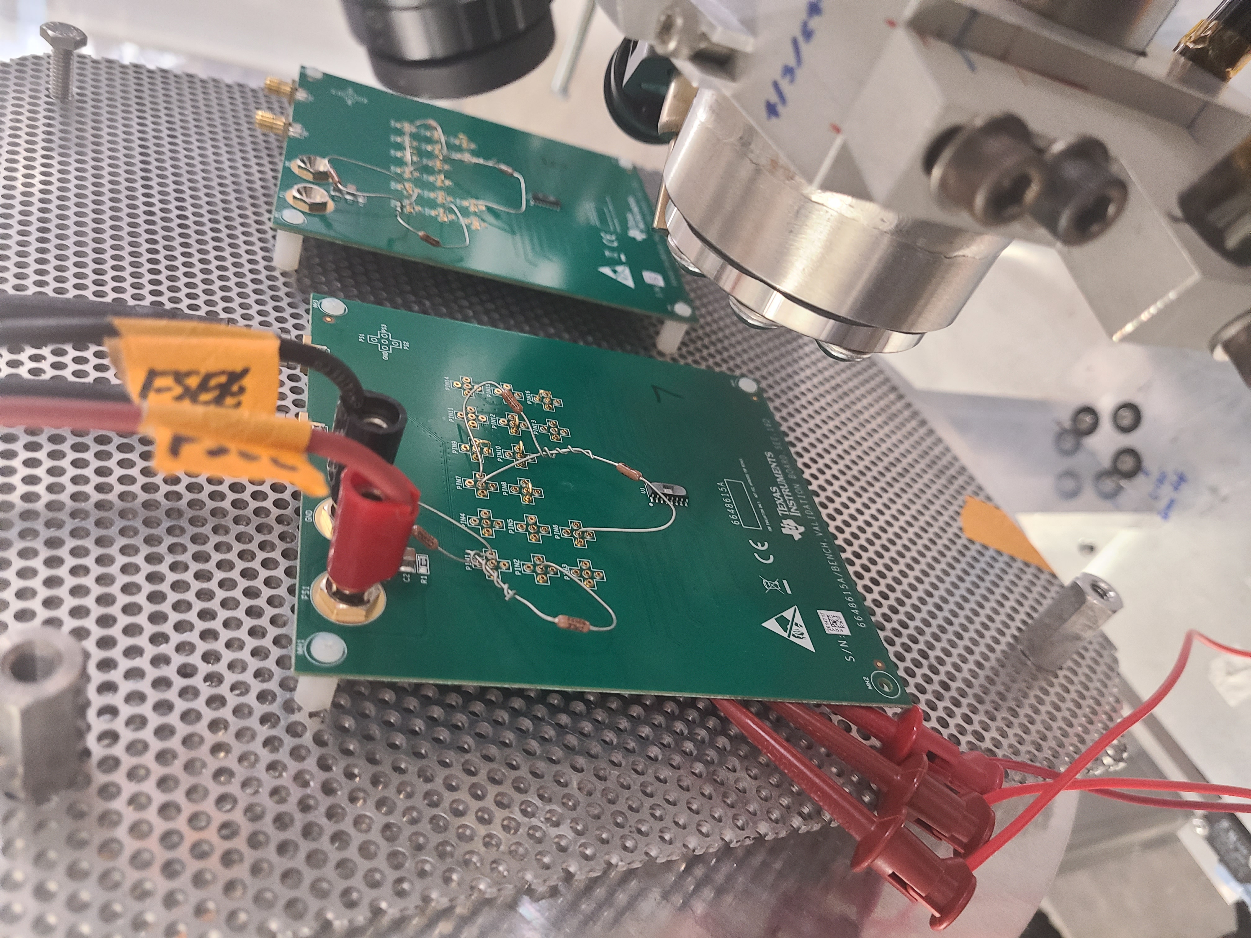  SN55LVRA4-SEP Evaluation Board at the MSU Facility