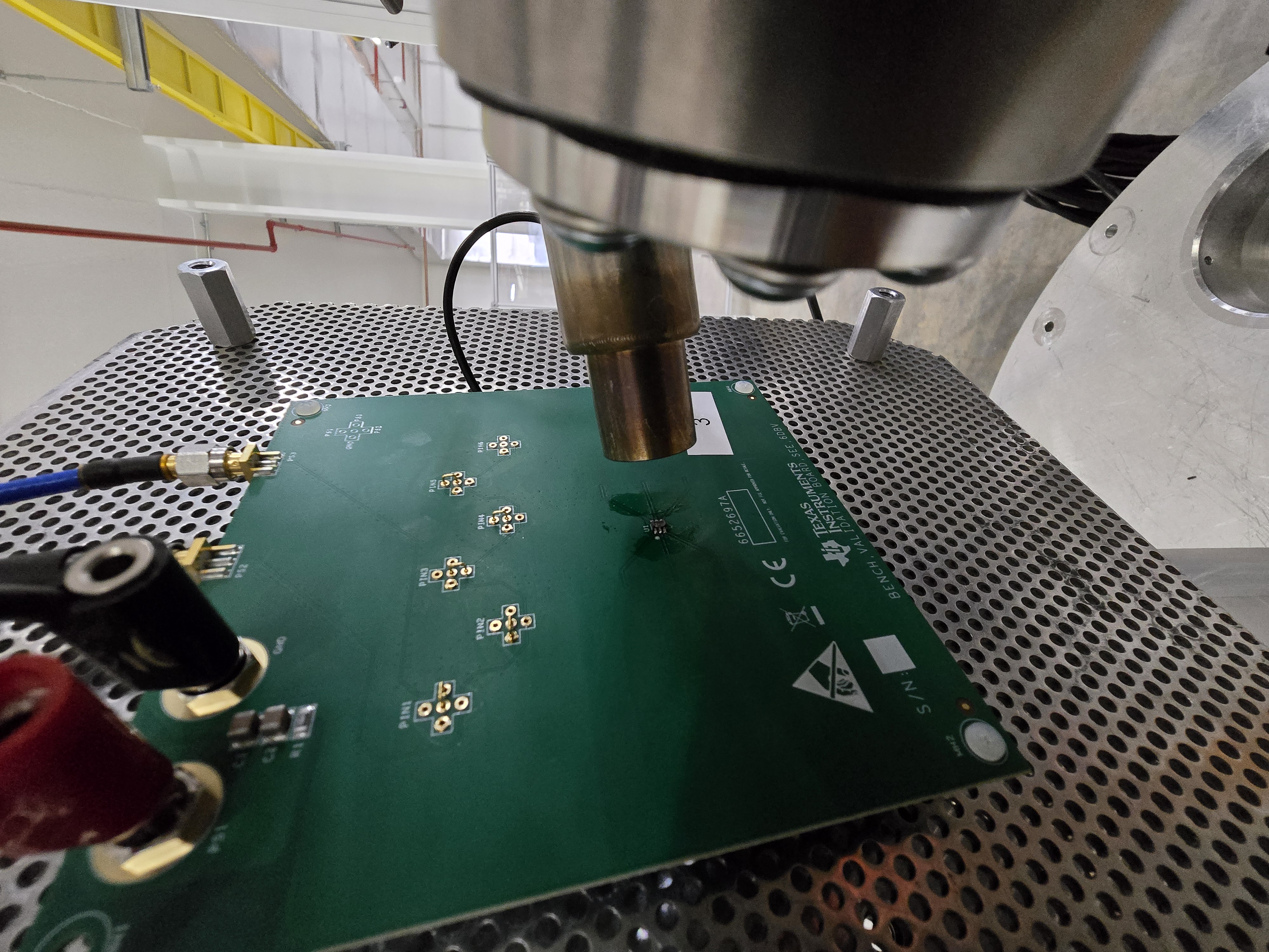  SN54SC1G175-SEP Evaluation Board at the MSU Facility