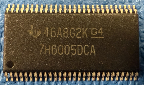 TPS7H6005-SEP Device Used in Exposure (Front)