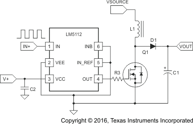 LM5112 LM5112-Q1 typical_application_lm5112_snvs234.gif