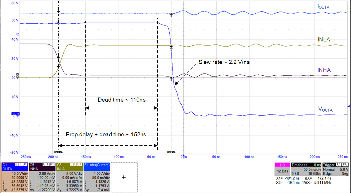  DRV8376 電壓下降沿轉(zhuǎn)換率