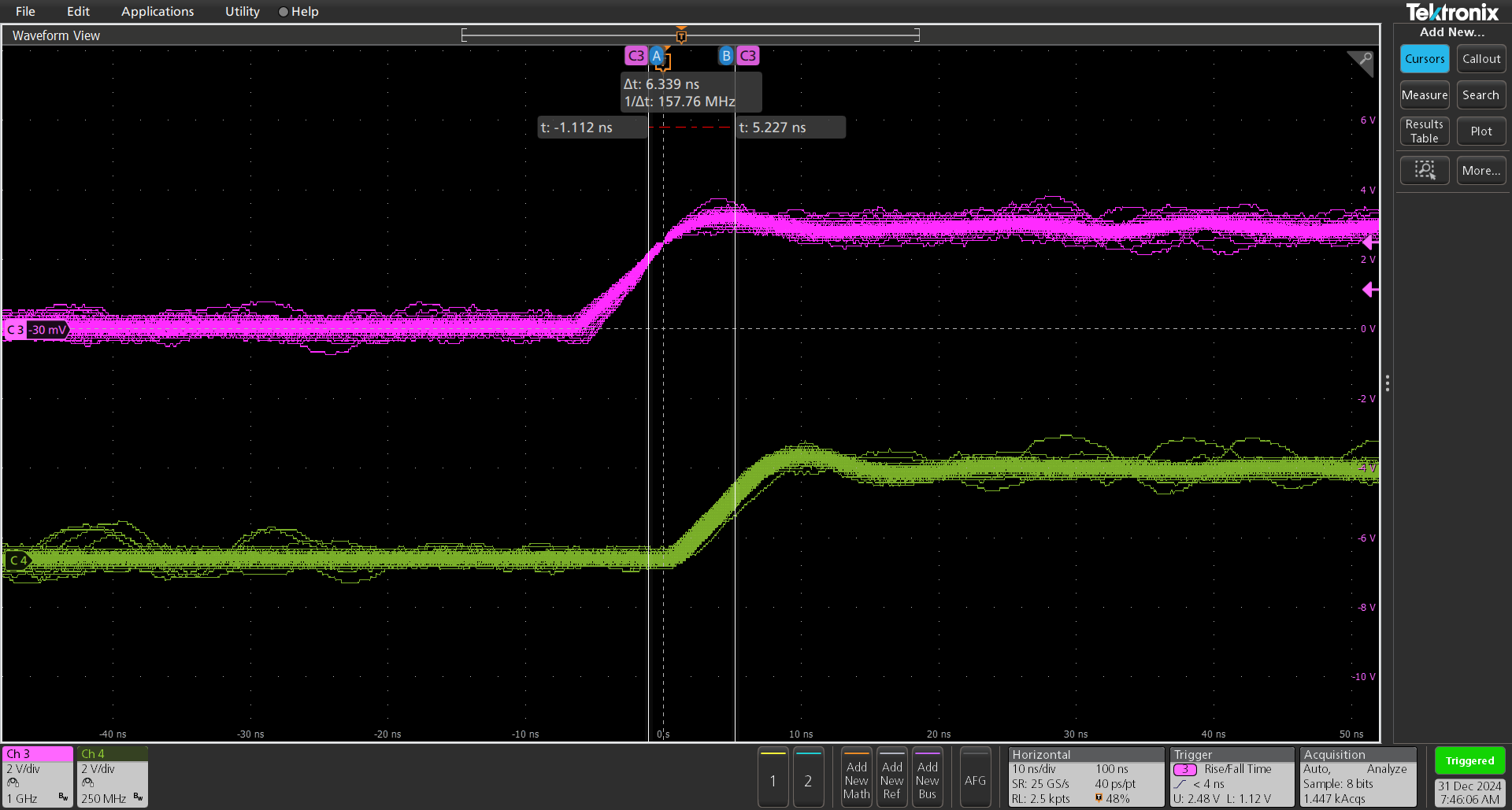  使用恢復(fù) 200MHz 時(shí)鐘并啟用固定延遲的 DP83TC818 PPS 同步