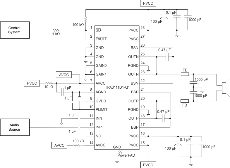 TPA3111D1-Q1 typ_app_slos759.gif