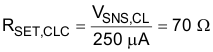 TPS24740 TPS24741 TPS24742 TPS24740 TPS24741 TPS24742 Eq11_Rsetclc_slvscv6.gif