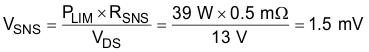 TPS24740 TPS24741 TPS24742 TPS24740 TPS24741 TPS24742 Eq40_VSNS_slvscv6.gif