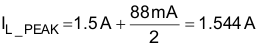 TPS92512 TPS92512HV Eq35_Iripple_slvsct1.gif