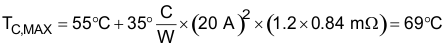 TPS24770 TPS24771 TPS24772 TPS24770 TPS24771 TPS24772 Eq68_TCMAX_slvscz3.gif