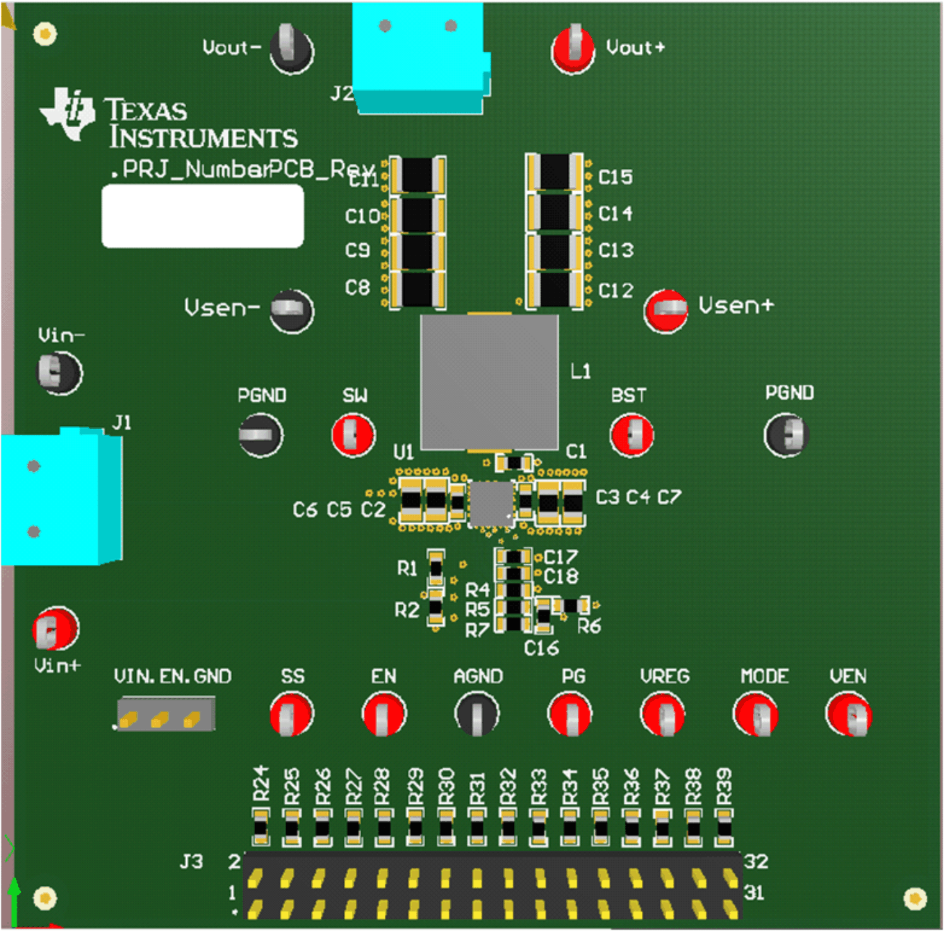 TPS56C215 系統(tǒng)驗(yàn)證 EVM 板