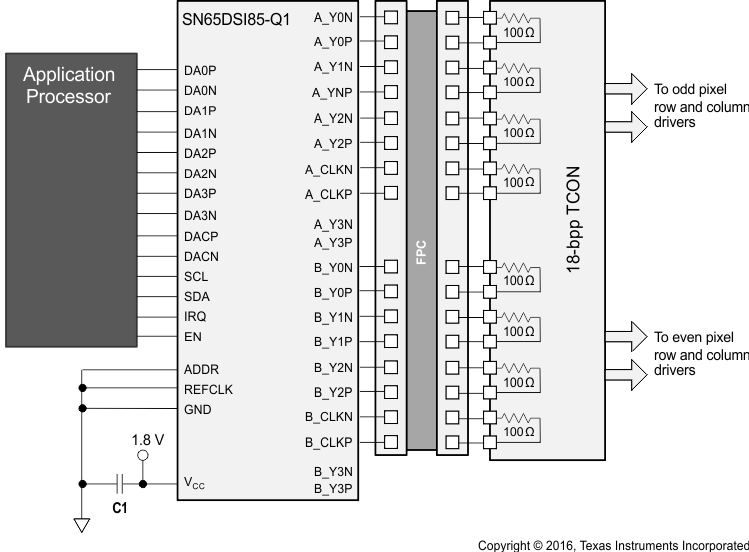SN65DSI85-Q1 fig18_typical_WUXGA_sllsej4.gif