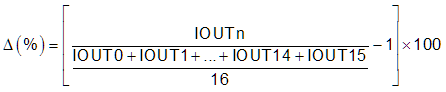TLC6946 TLC6948 equation-01-c2c-accuracy-slsvseb3.gif