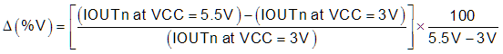 TLC6946 TLC6948 tlc6946-equation-04-line-regulation-slsvseb3.gif