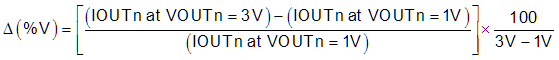TLC6946 TLC6948 tlc6946-equation-05-load-regulation-slsvseb3.gif