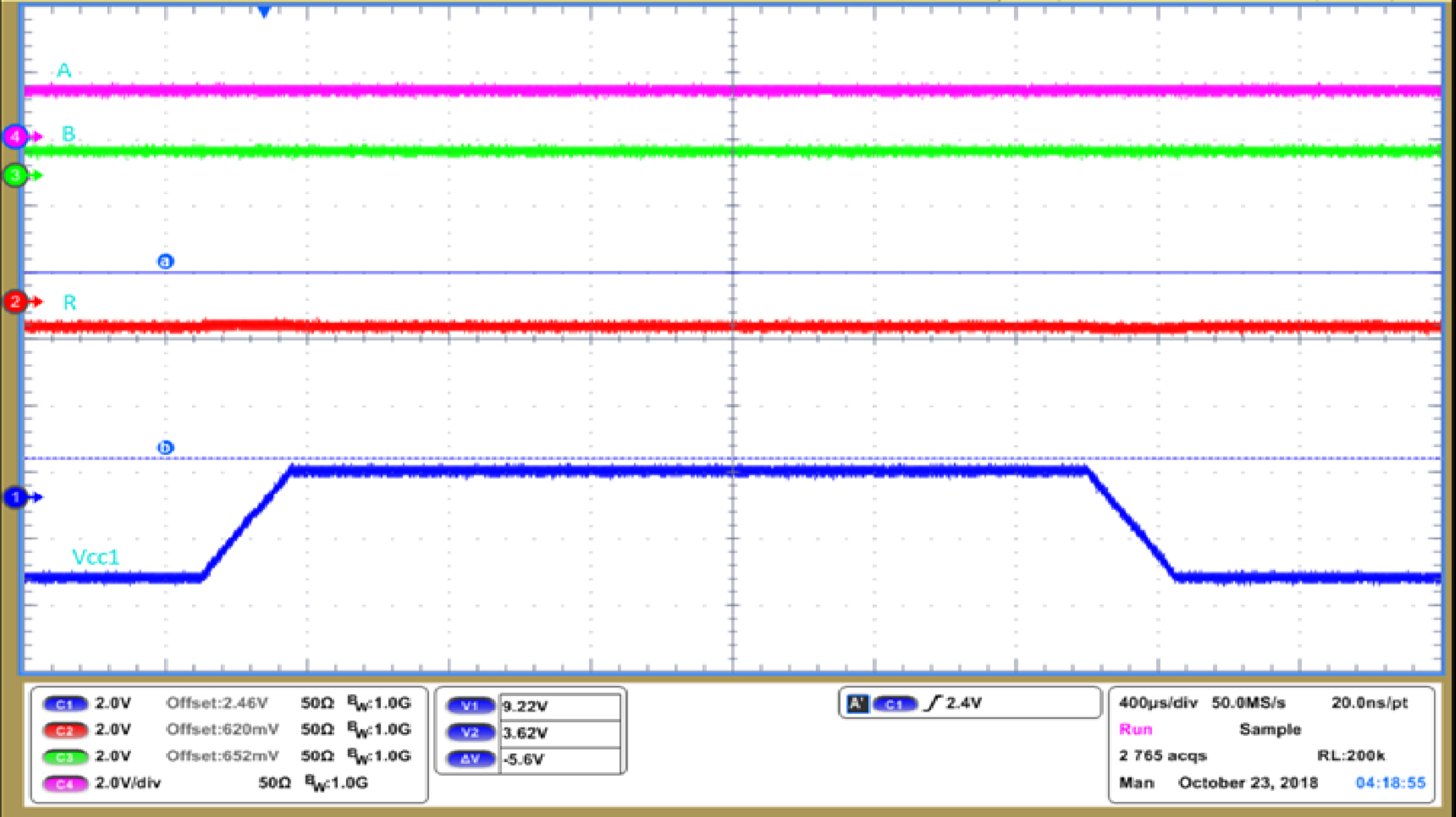 ISO1450 ISO1452 ISO1410 ISO1412 ISO1430 ISO1432 VCC1 加電/斷電 - 無(wú)毛刺脈沖行為 ISO1450 ISO1452 ISO1410 ISO1412 ISO1430 ISO1432 VCC1 加電/斷電 - 無(wú)毛刺脈沖行為