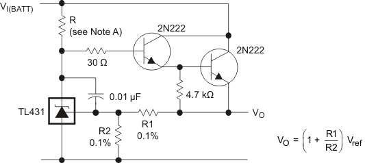 TL431 TL432 精密大電流串聯(lián)穩(wěn)壓器