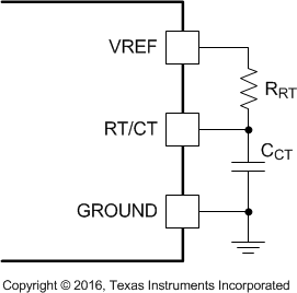 UC1842 UC2842 UC3842 UC1843 UC2843 UC3843 UC1844 UC2844 UC3844 UC1845 UC2845 UC3845 振蕩器部分原理圖