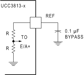 UCC2813-0-Q1 UCC2813-1-Q1 UCC2813-2-Q1 UCC2813-3-Q1 UCC2813-4-Q1 UCC2813-5-Q1 所需的基準(zhǔn)旁路最小電容