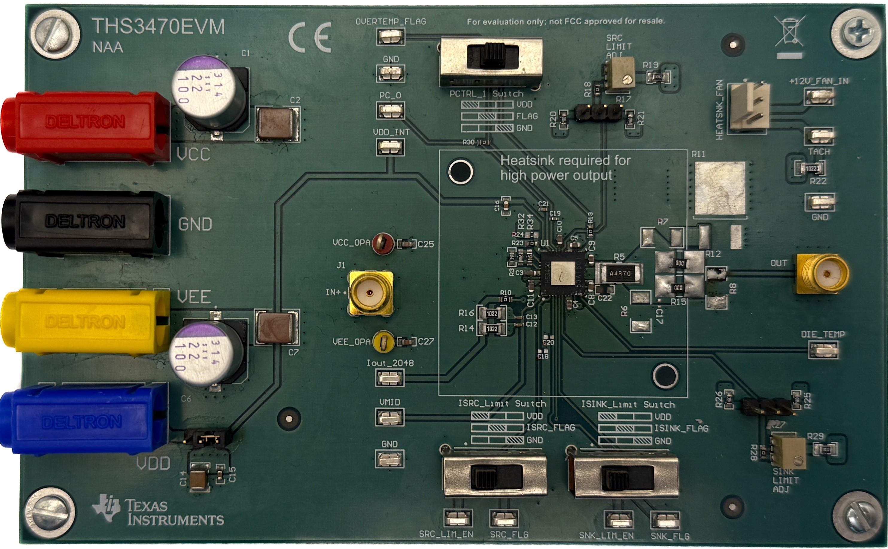 THS3470 THS3470 復合放大器 PCB
