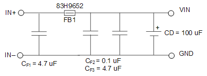 Recommended Input EMI Filter GUID-EE52F73B-C15E-45C0-A6BA-053E5BD4EA3A-low.gif