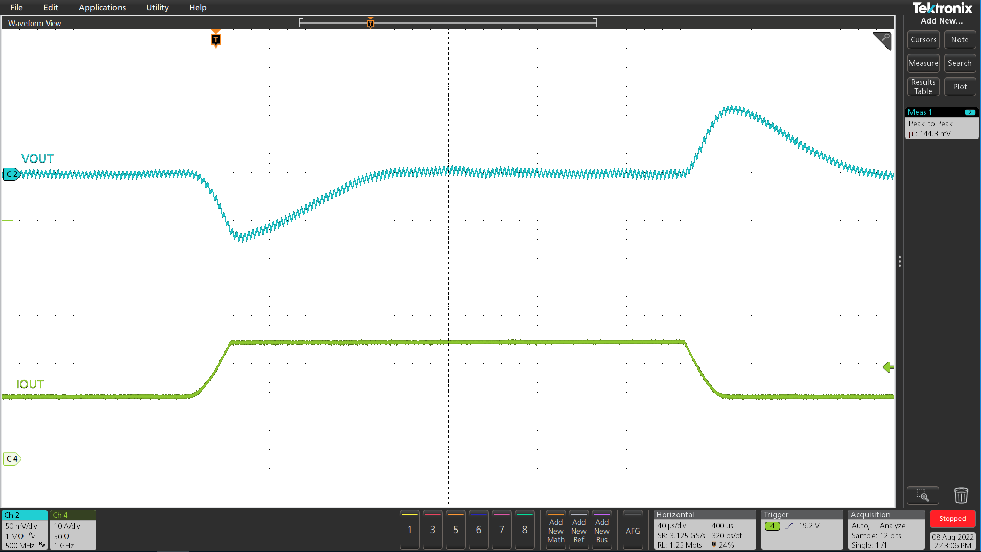TPSM8D6B24 Load Transient Response GUID-20220813-SS0I-3RVL-FK3B-GTQS7WR37BVV-low.png