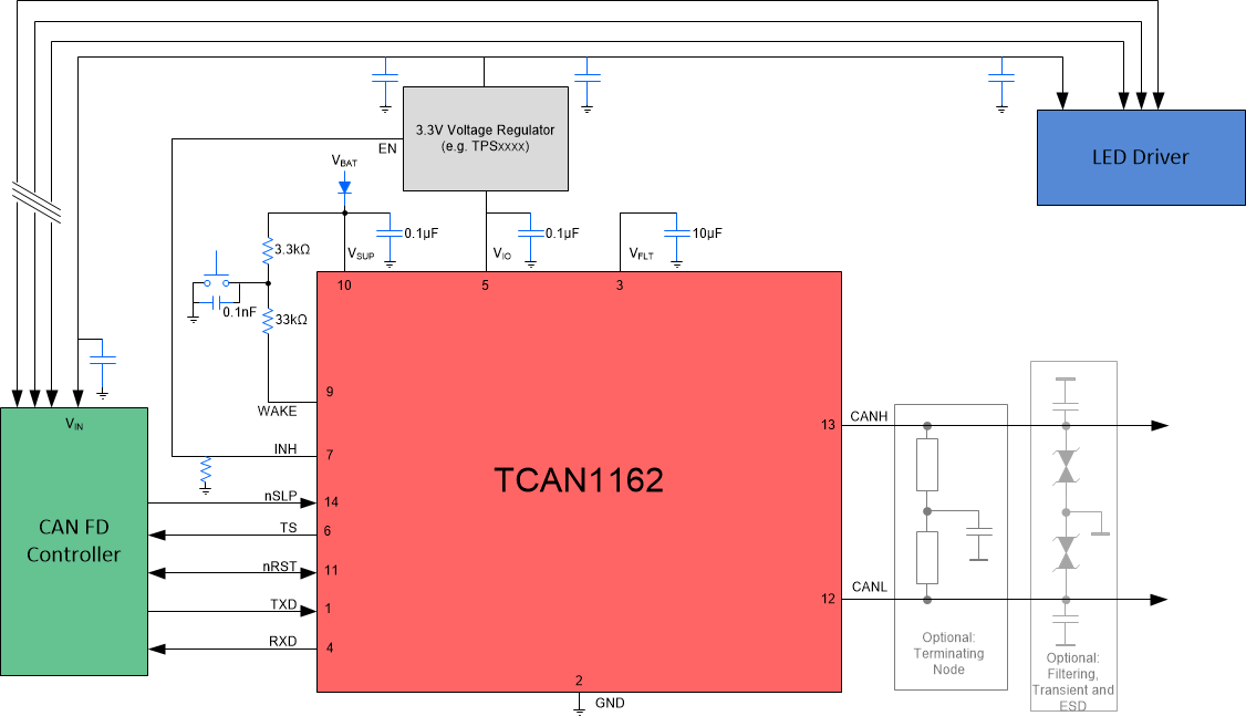 TCAN1162-Q1 簡(jiǎn)化版原理圖