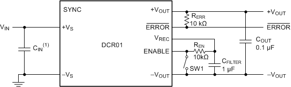 DCR01 Single Output Voltage GUID-22BF041E-8149-4706-B321-CEE9367FE92A-low.gif
