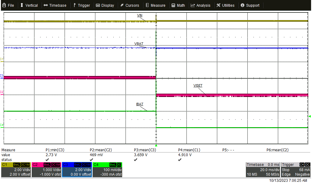 BQ25185 ISET 短路保護(hù)