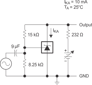 TLA431 TLA432 電壓放大測(cè)試電路
