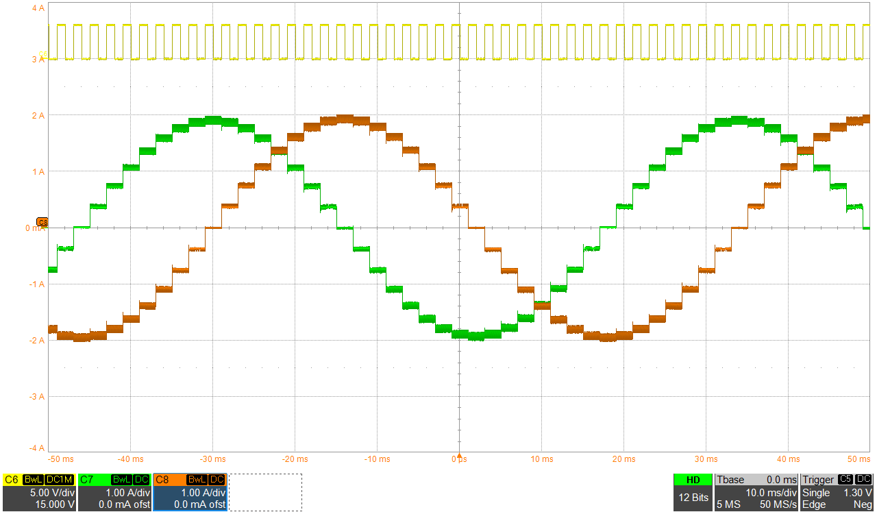 DRV8434A-Q1 智能調(diào)諧紋波控制衰減的 1/8 微步進(jìn)