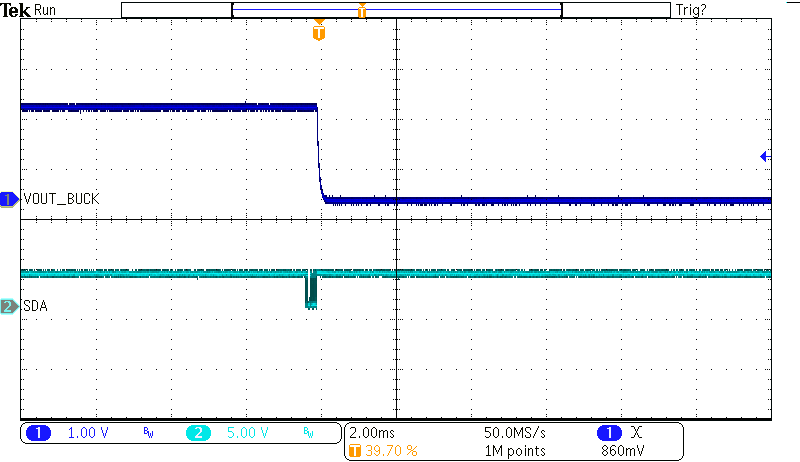 BQ25190 降壓禁用(空載) BQ25190 降壓禁用(空載)