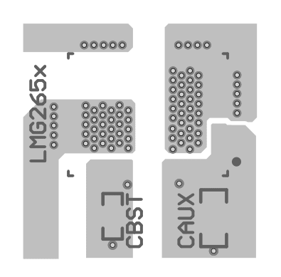 LMG2652 PCB 內(nèi)層（第二層）