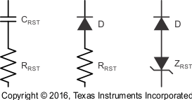 UCC28070-Q1 可能的復(fù)位網(wǎng)絡(luò)
