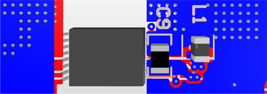 UCC35131-Q1 底面、降壓/升壓、VEE LC 放置和布線