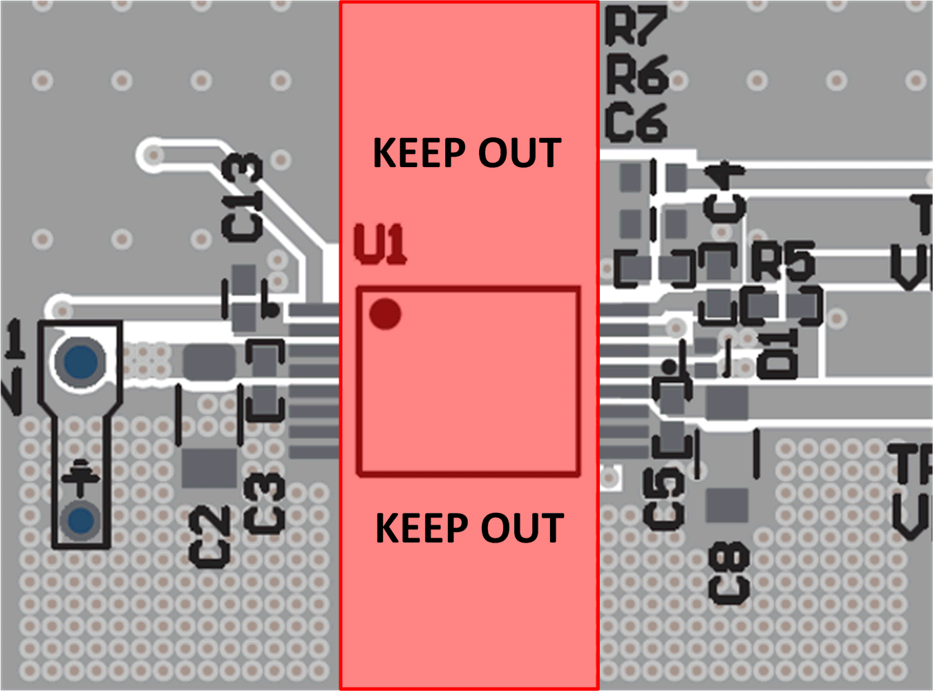 UCC35131-Q1 隔離禁止區(qū)域