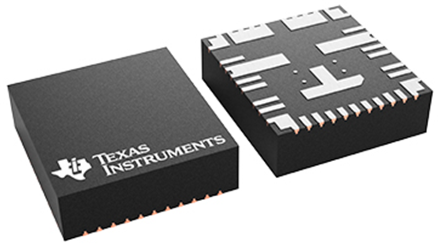  TPSM64406 的超模壓 QFN 封裝圖