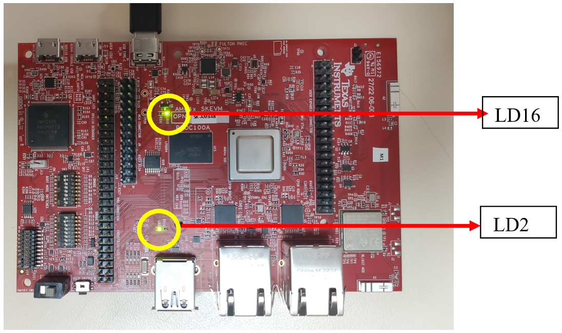 SK-AM64 SK-AM64B 頂部 LED