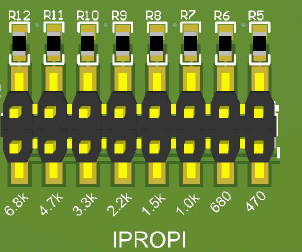 DRV8243S-Q1EVM, DRV8243H-Q1EVM, DRV8244S-Q1EVM, DRV8244H-Q1EVM, DRV8245S-Q1EVM RIPROPI 接頭