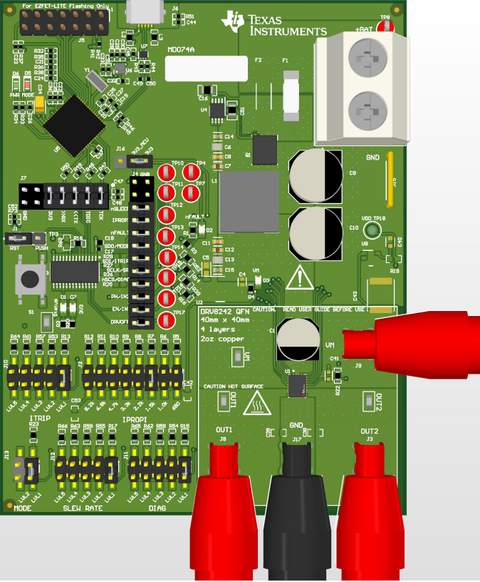 DRV8243S-Q1EVM, DRV8243H-Q1EVM, DRV8244S-Q1EVM, DRV8244H-Q1EVM, DRV8245S-Q1EVM DRV824x-Q1EVM