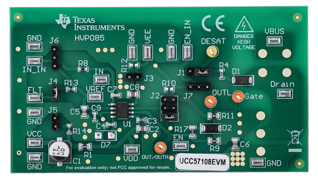 UCC57108EVM UCC57108 評估模塊