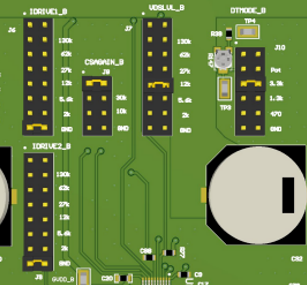 DRV8161EVM 驅(qū)動器硬件設置