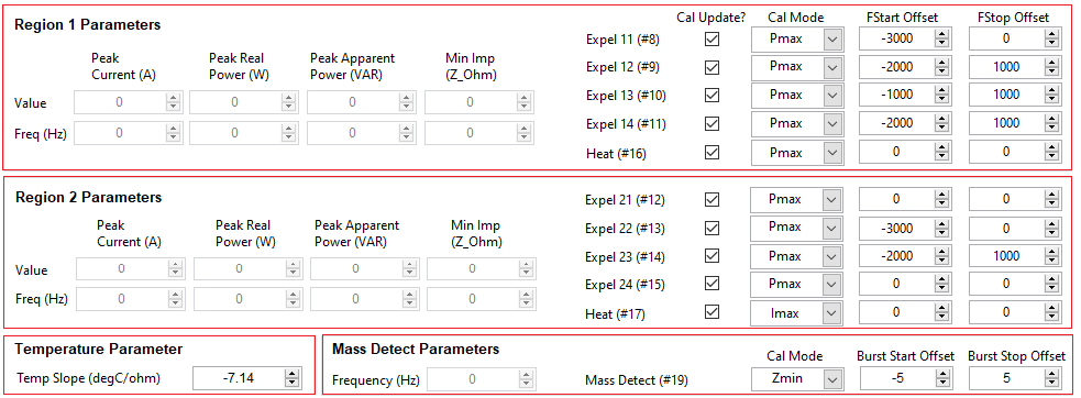 ULC1001-DRV2911EVM 校準(zhǔn)設(shè)置和參數(shù)