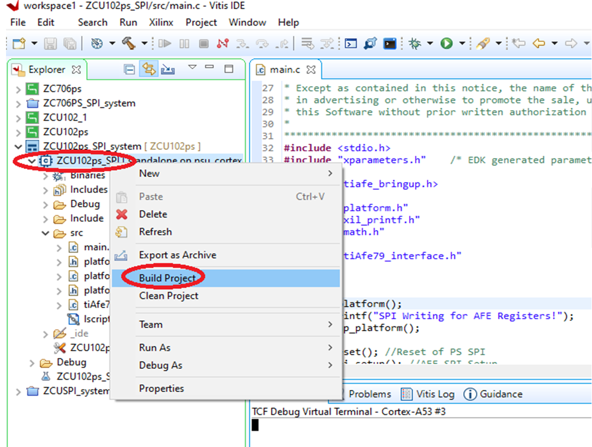 AFE7920 構(gòu)建工程