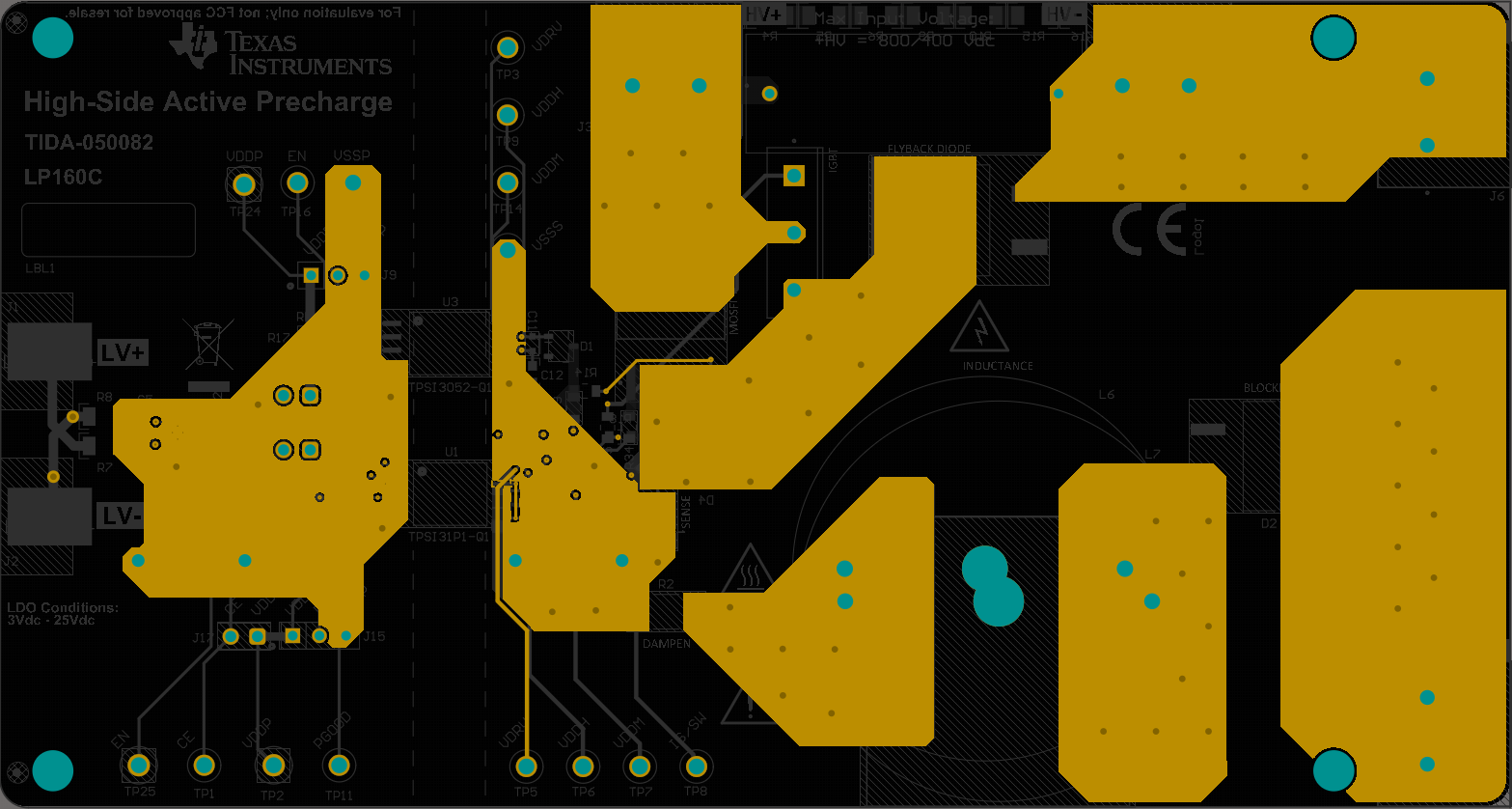 TPSI31PXQ1EVM PCB 內(nèi)層 1