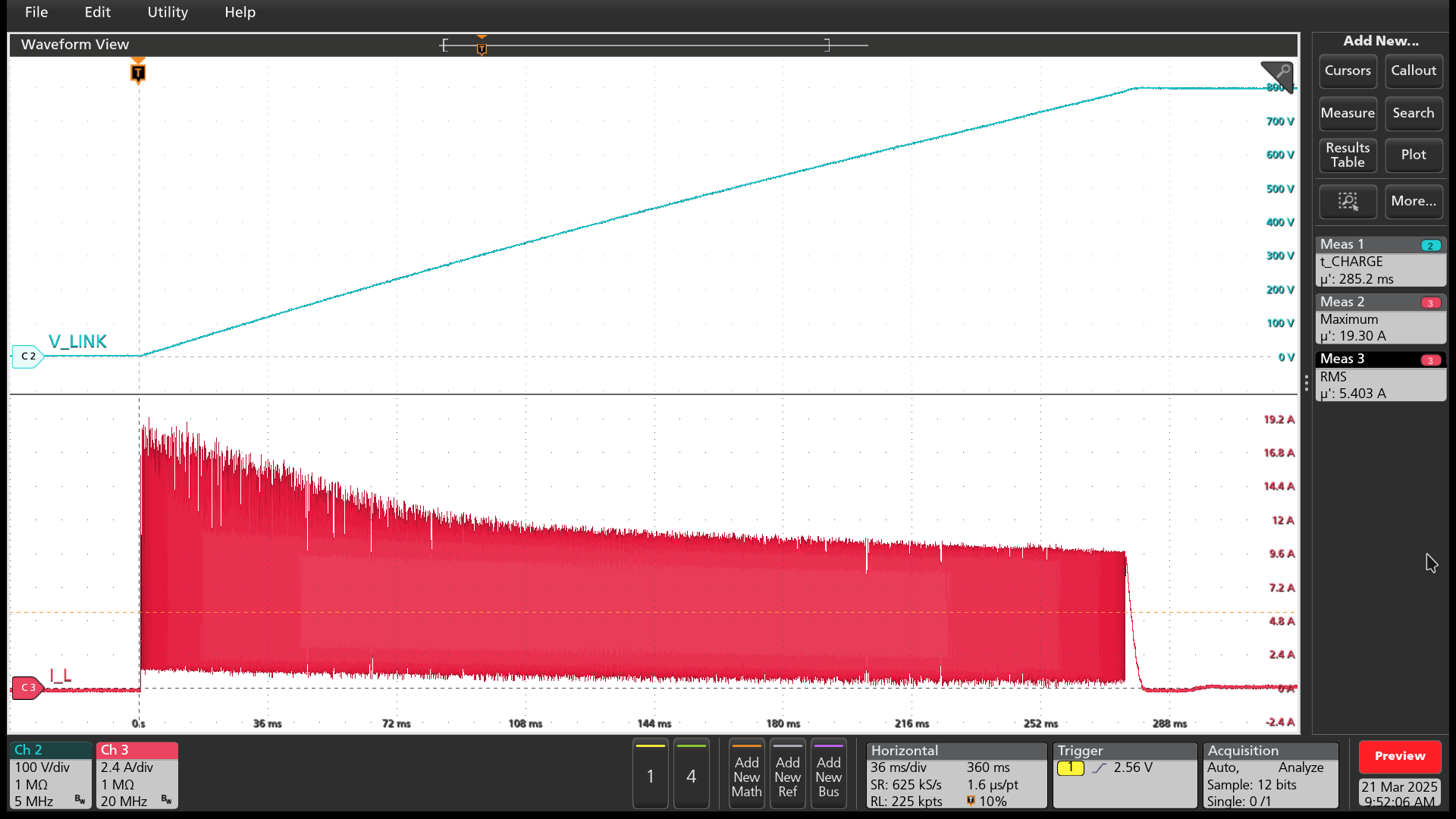 TPSI31PXQ1EVM 在 290ms 內(nèi)將 2mF 電容器充電至 800V (TPSI31PXQ1EVM)