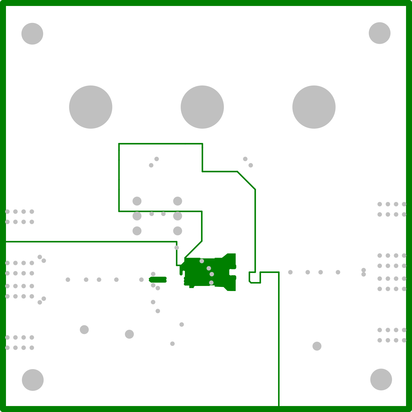 THS6232RHFEVM 電源層